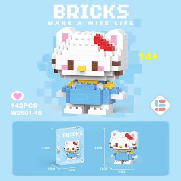 ✨ของเล่น บล็อกตัวต่อ  ลายการ์ตูนสัตว์น่ารัก 3D